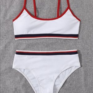 Shein Contrast Binding Bikini